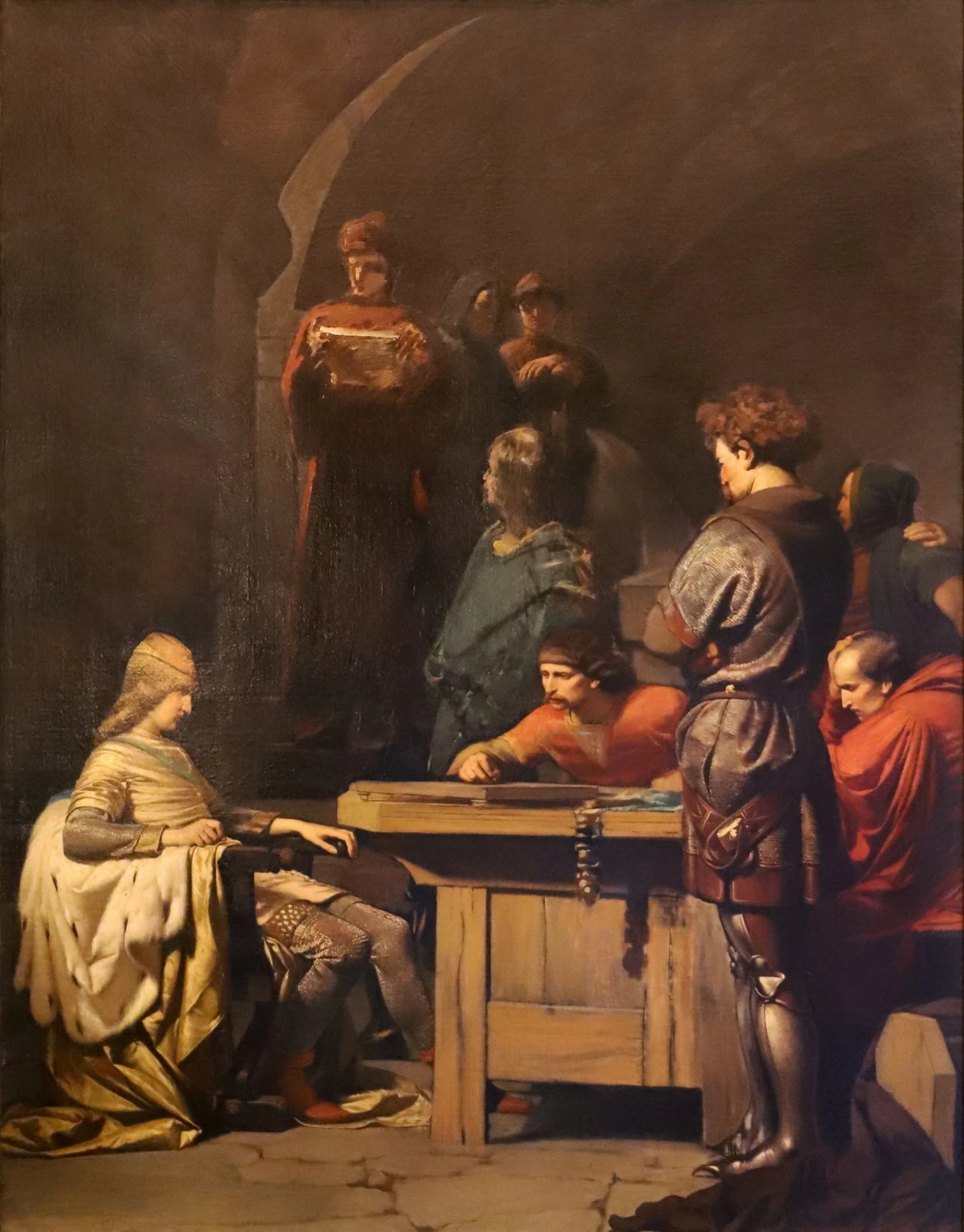 Corradino di Svevia ascolta la sua condanna a morte - Galleria d'Arte Moderna, Firenze
